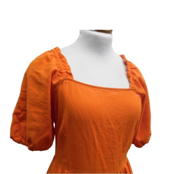 Who What Wear Vibrant Orange Maxi Skirt - Picture 5 of 7